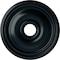 Ekena Millwork Bradford Ceiling Medallion (Fits Canopies up to 4 3/8"), 18 1/8"OD x 3 3/4"ID x 1 1/8"P, Night Shade CM18BRNSF - alternate 1